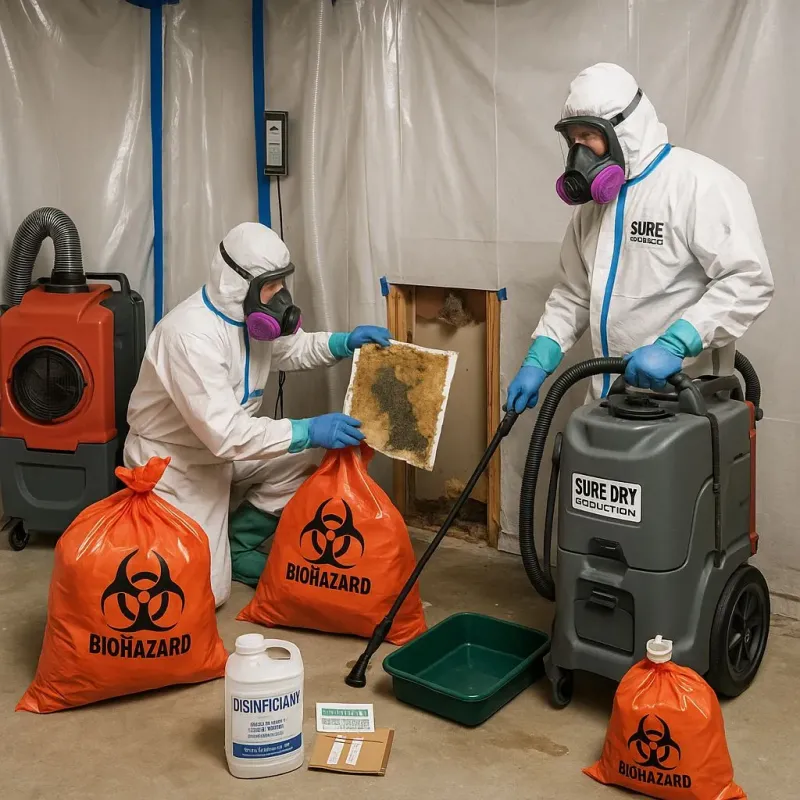 Contaminated Water Handling Protocols process in Doe Valley, KY