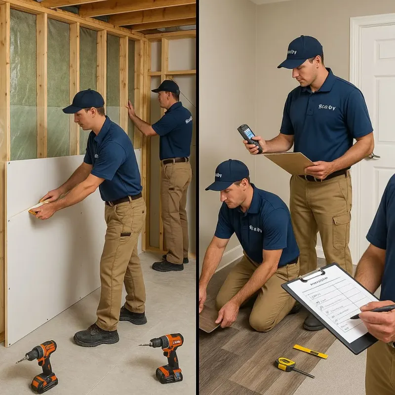Repairs and Reconstruction process in Doe Valley, KY