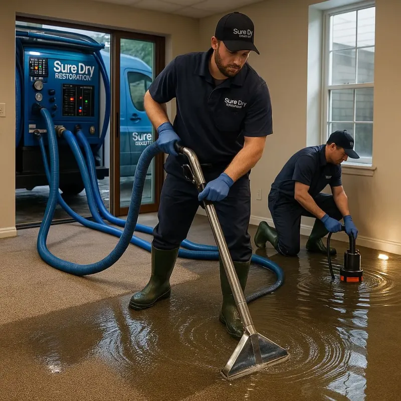 Water Extraction and Removal process in Doe Valley, KY